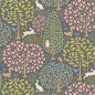Preview: Tilda Patchwork Stoff Baumwolle - Sanctuary - Greygreen